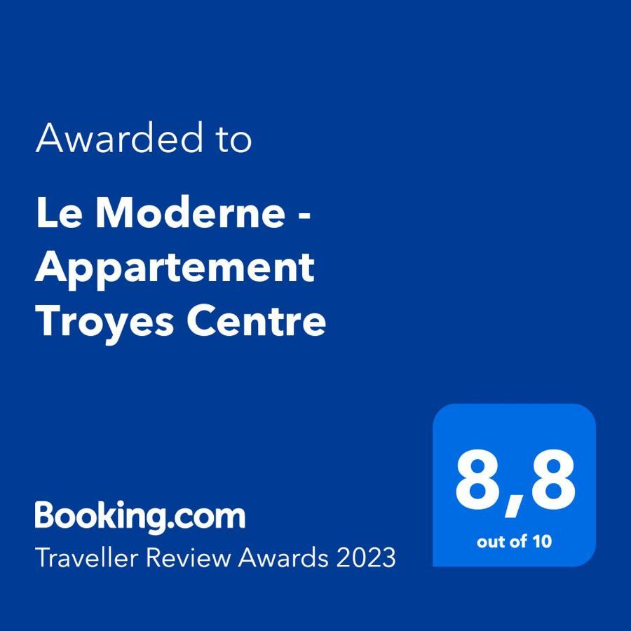 Le Moderne - Appartement Troyes Centre Esterno foto